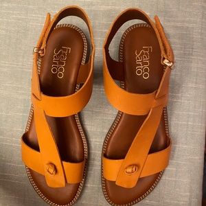 Franco Sarto Leather Sandals